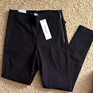 Calvin Klein Black Zip Leggings